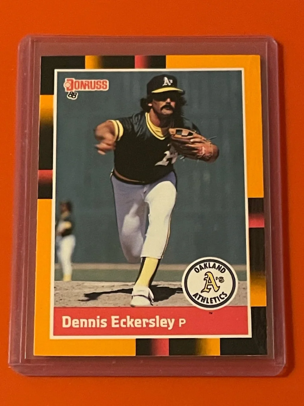 Dennis Eckersley #43 1988 Donruss [Baseball’s Best] Baseball Trading Card